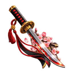Katana symbol art